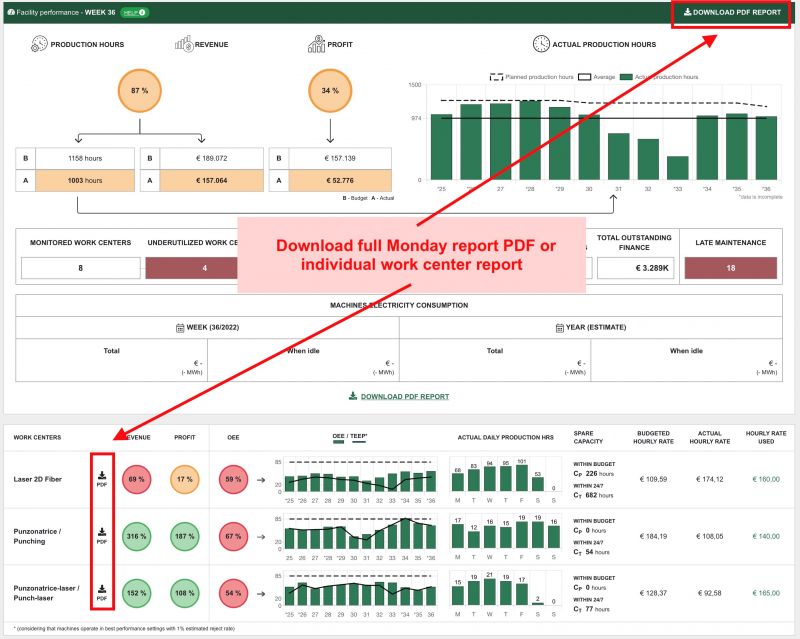 monday report download